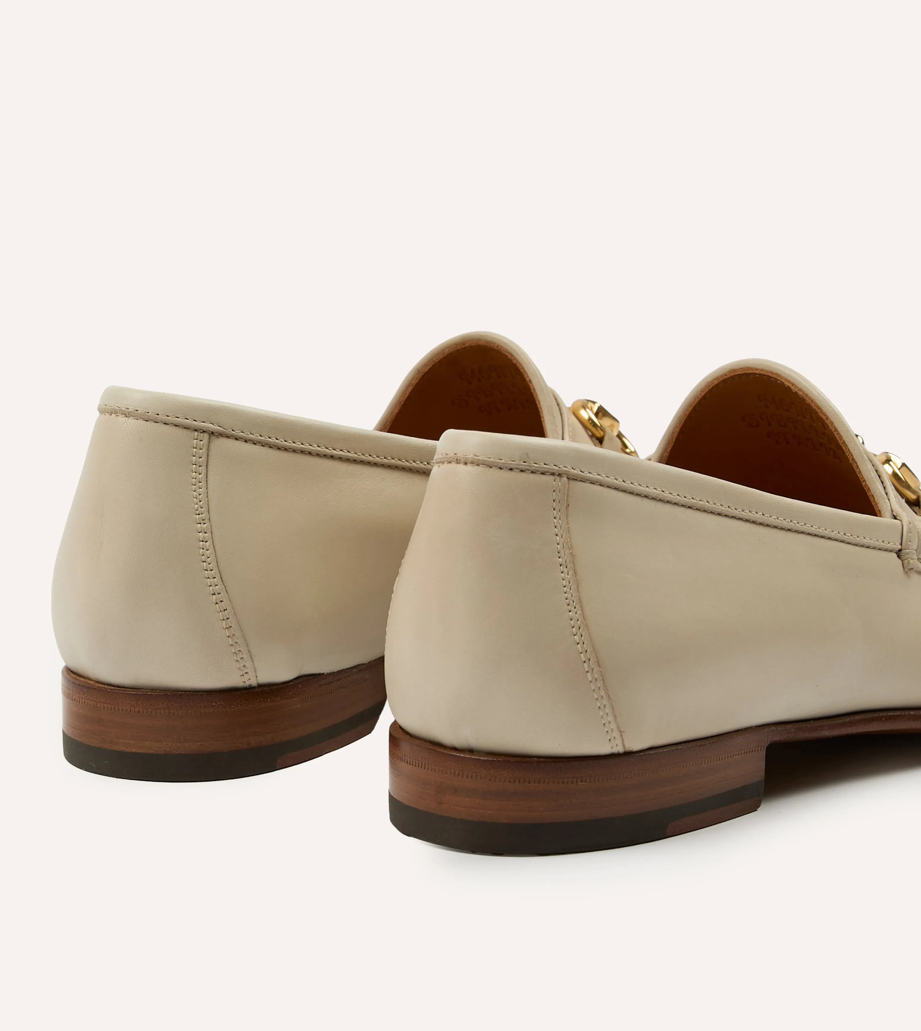 Yuketen Moc Ischia Ivory Leather Bit Loafer trendy teenagers' looks