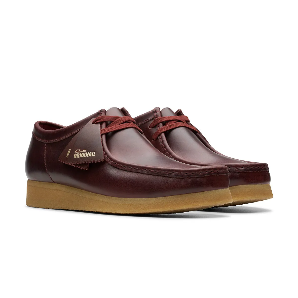 Business Mode Wallabee 'Deep Red'