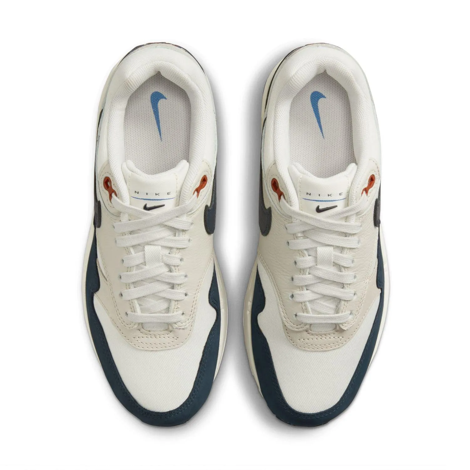 Wmns Air Max 1 LX 'Obsidian' Ankle Support Gloss Mood