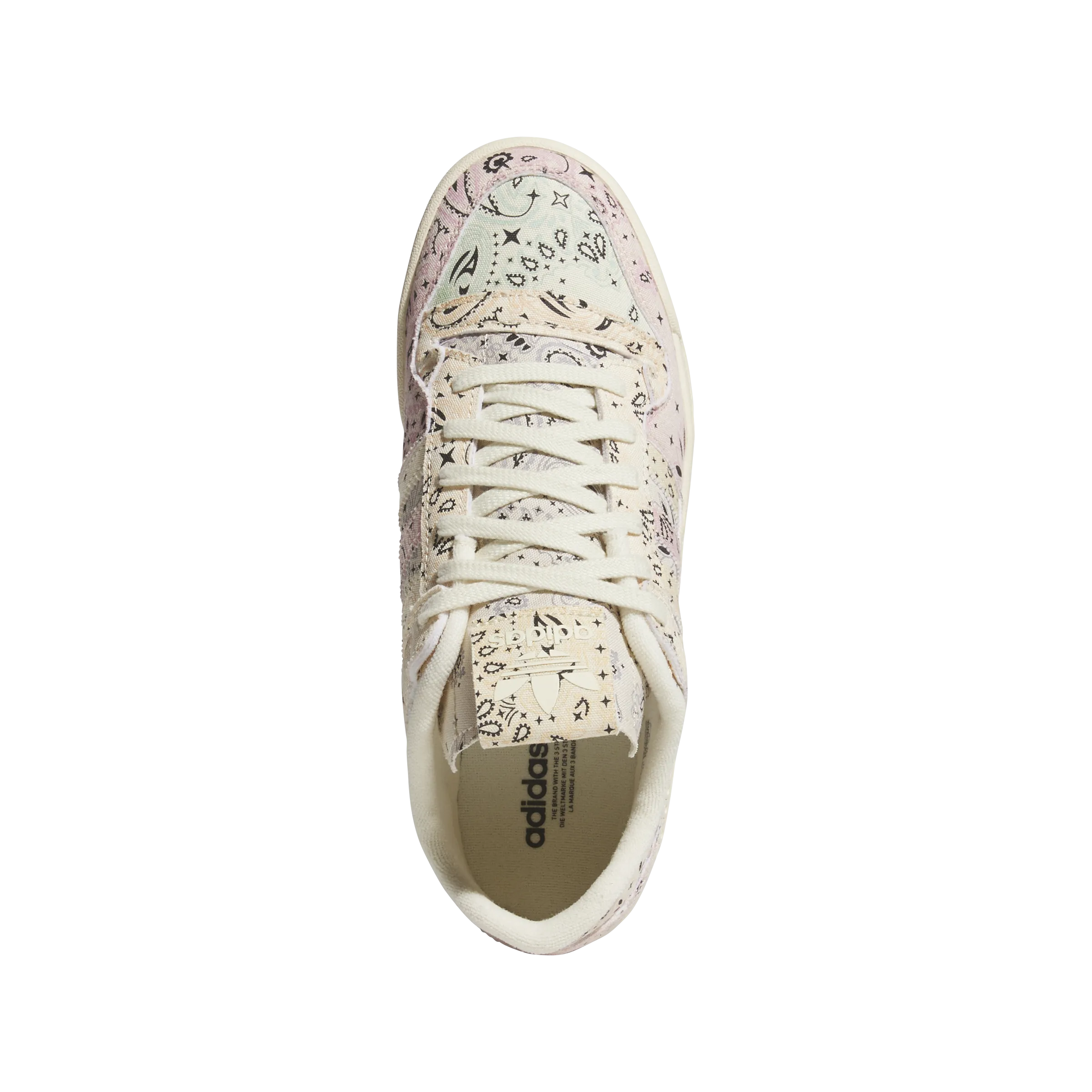 Running Wmns Forum 84 Low CL 'Paisley Warm Vanilla'