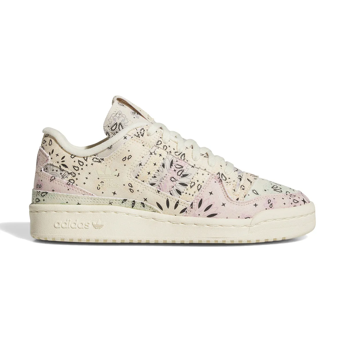 Grab Now Dark Edge Wmns Forum 84 Low CL 'Paisley Warm Vanilla'