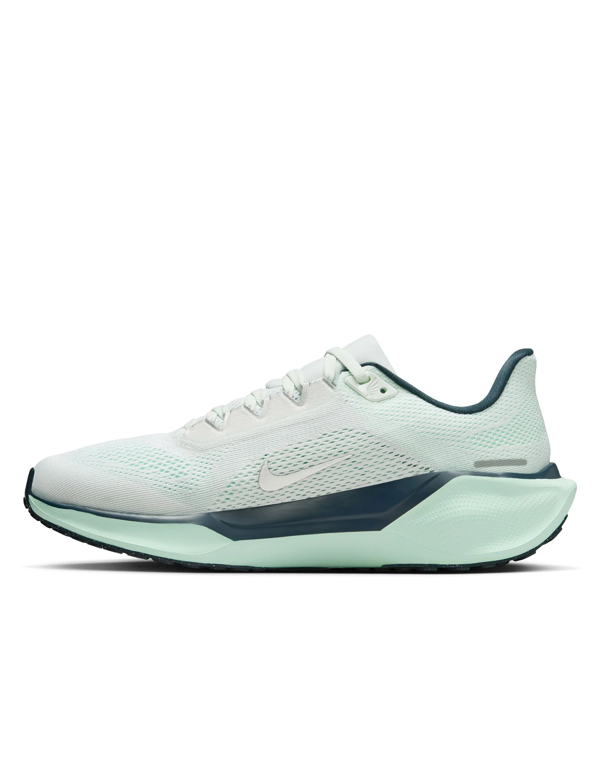 mud shoes carbon - plate running shoes Pegasus 41 Shoes - Ghost Aqua/Metallic Silver/Mint Foam